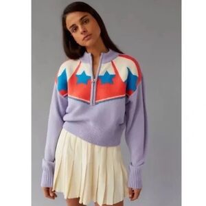 BDG urban outfitters zip ski sweater s